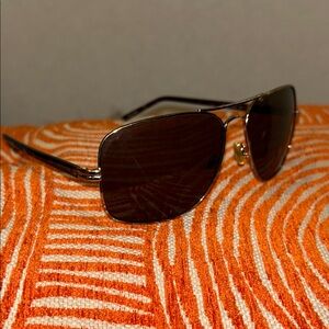 PIERRE CARDIN Aviator Tortoise Stylish Gold and Brown Sunglasses Vintage